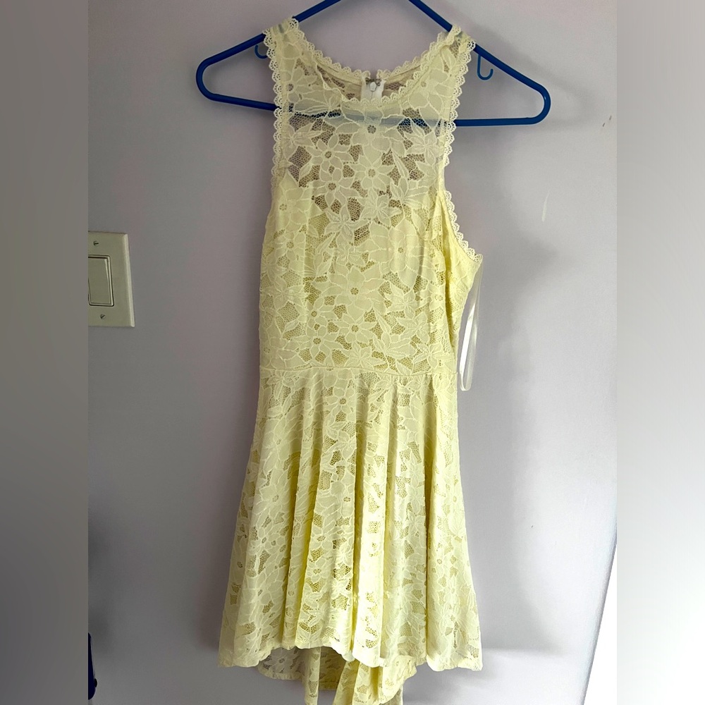 Summer lace dress sleeveless